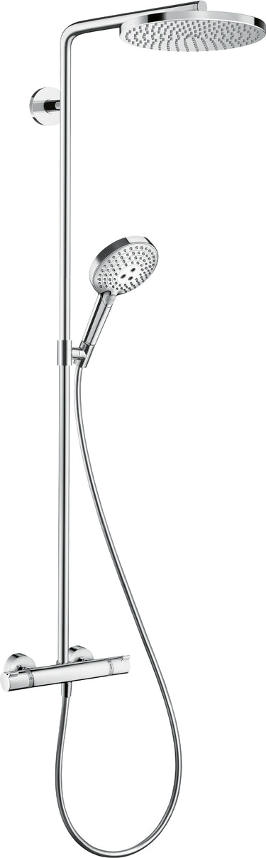 hansgrohe Raindance Select S 240 1jet PowderRain showerpipe med term krom - 1
