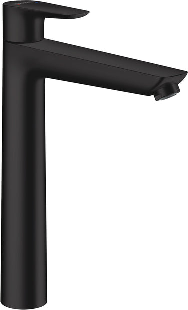 hansgrohe Talis E 1-grebs håndvaskarmatur 240 uden bundventil mat sort - 1