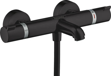 hansgrohe Ecostat Comfort kar/brusetermostat mat sort - 1