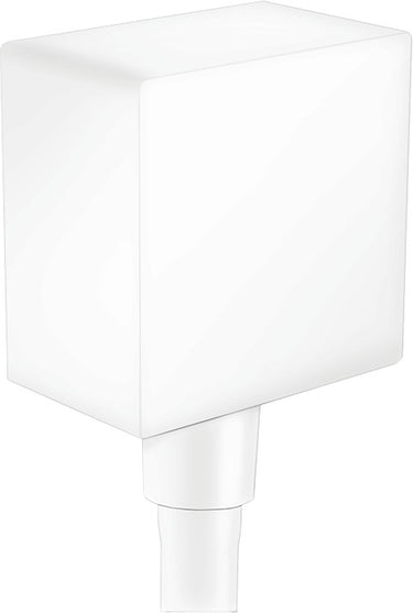 hansgrohe FixFit Square slangeudtag mat hvid - 1