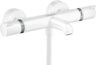 hansgrohe Ecostat Comfort kar/brusetermostat mat hvid - 1