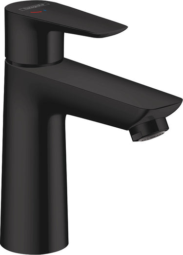hansgrohe Talis E 1-grebs håndvaskarmatur 110 CoolStart uden bundventil mat sort - 1