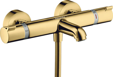 hansgrohe Ecostat Comfort kar/brusetermostat poleret guld-optik - 1