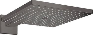 hansgrohe Raindance E 300 hovedbruser til væg børstet sort krom - 1
