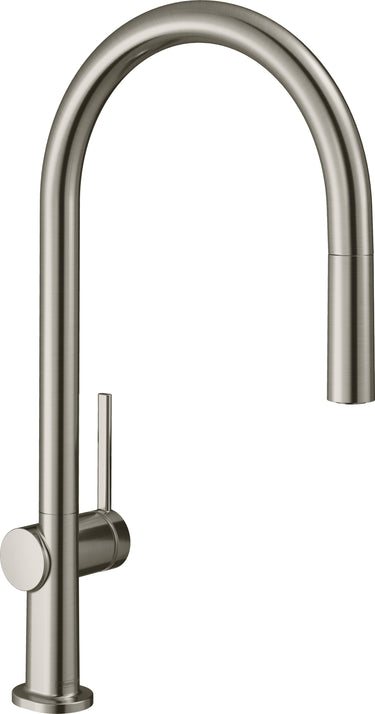 hansgrohe Talis M54 køkkenarmatur 210 1jet med udtræk steel - 1