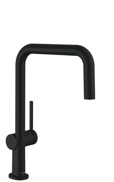 hansgrohe Talis M54 køkkenarmatur 220 U 1jet mat sort - 1