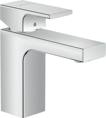 hansgrohe Vernis Shape 1-grebs håndvaskarmatur 100 med løft-op bundventil krom - 1