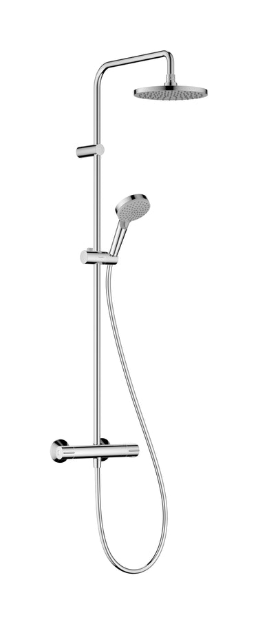 hansgrohe Vernis Blend showerpipe 200 1jet med term krom - 1