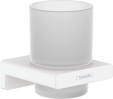 hansgrohe AddStoris tandbørsteholder mat hvid - 1