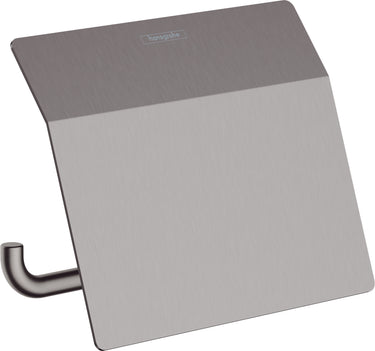 hansgrohe AddStoris papirholder med låg børstet sort krom PVD - 1