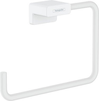 hansgrohe AddStoris håndklædering mat hvid - 1