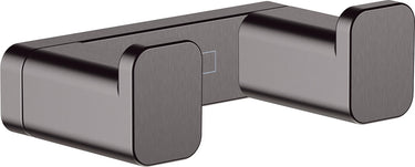hansgrohe AddStoris dobbelt krog børstet sort krom PVD - 1