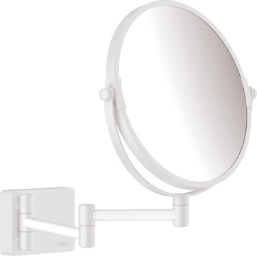 hansgrohe AddStoris barber-/kosmetikspejl mat hvid - 1
