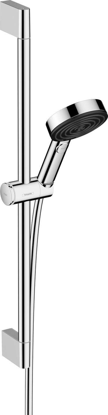 hansgrohe Pulsify Select S brusersæt 105 3jet Relaxation EcoSmart med bruserstang 65 cm krom - 1