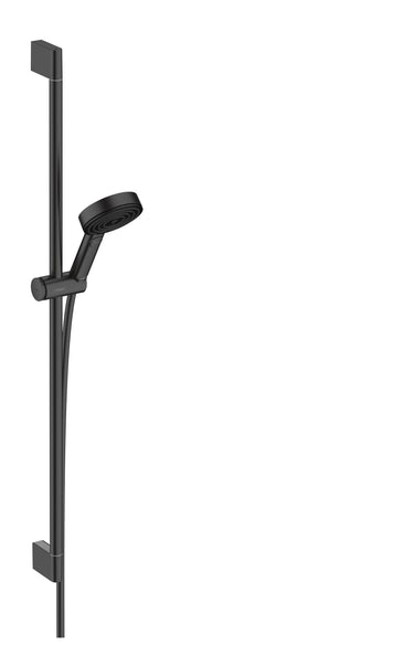 hansgrohe Pulsify Select S brusersæt 105 3jet Relaxation med bruserstang 90 cm mat sort - 1