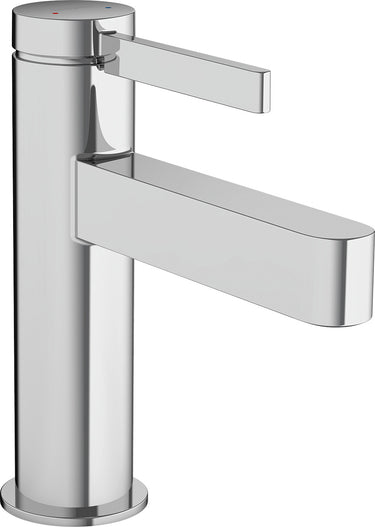 hansgrohe Finoris 1-grebs håndvaskarmatur 100 med push-open bundventil krom - 1