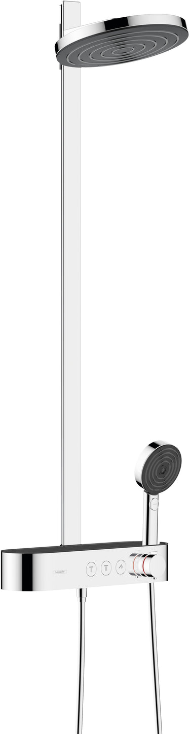 hansgrohe Pulsify S Showerpipe 260 2jet EcoSmart m/ShowerTablet Select 400 krom - 1