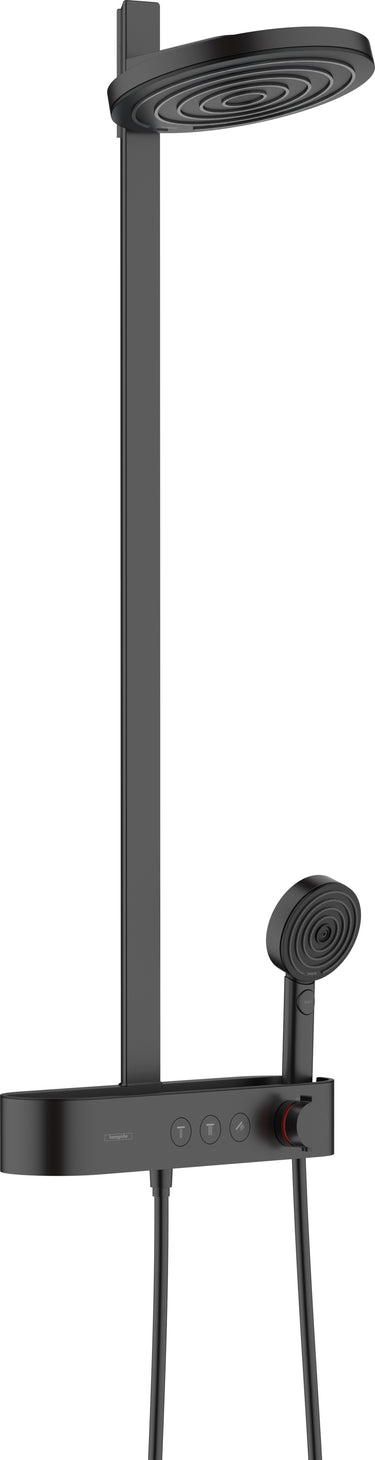 hansgrohe Pulsify S Showerpipe 260 2jet m/ShowerTablet Select 400 mat sort - 1