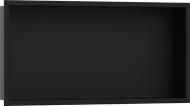 hansgrohe XtraStoris Original vægniche med integreret ramme 300/600/100 mat sort - 1