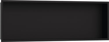 hansgrohe XtraStoris Original vægniche med integreret ramme 300/900/100 mat sort - 1