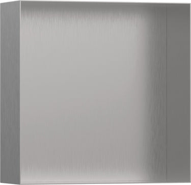 hansgrohe XtraStoris Minimalistic vægniche uden ramme 300/300/100 Børstet rustfrit stål - 1