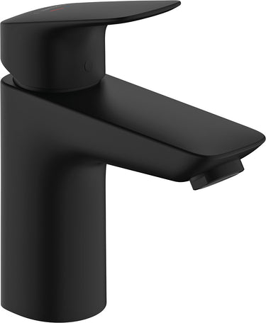hansgrohe Logis 1-grebs håndvaskarmatur 100 CoolStart u/bv mat sort - 1