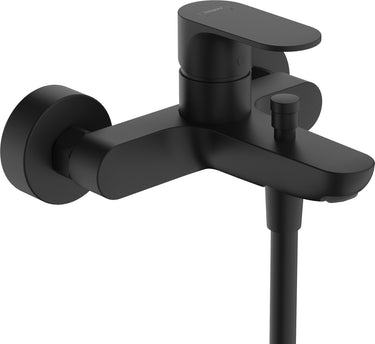 hansgrohe Rebris S 1-grebs kar-/brusearmatur mat sort - 1