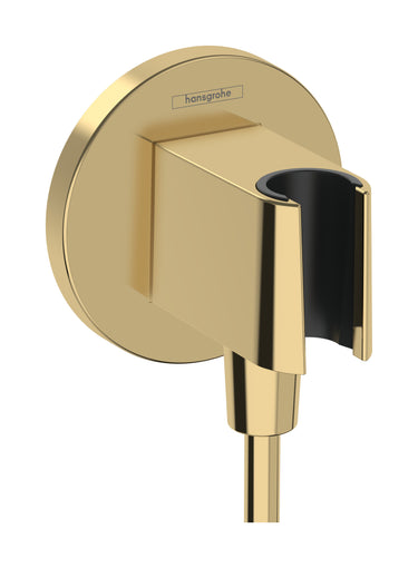 hansgrohe FixFit S slangeudtag med bruseholder pol. guld-optik - 1