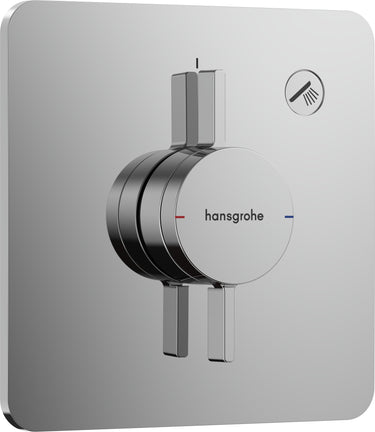 hansgrohe DuoTurn Q armatur til indbygning 1 udtag krom - 1
