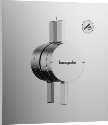 hansgrohe DuoTurn E armatur til indbygning 1 udtag krom - 1