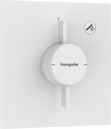 hansgrohe DuoTurn E armatur til indbygning 1 udtag mat hvid - 1