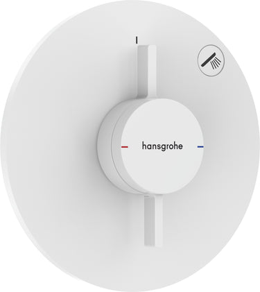 hansgrohe DuoTurn S armatur til indbygning 1 udtag mat hvid - 1