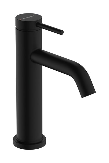 hansgrohe Tecturis S 1-grebs håndvaskarmatur 110 EcoSmart+ med løft-op bundventil mat sort - 1