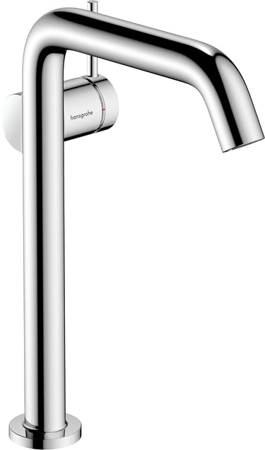 hansgrohe Tecturis S 1-grebs håndvaskarmatur 240 Fine CoolStart med push-open bundventil krom - 1