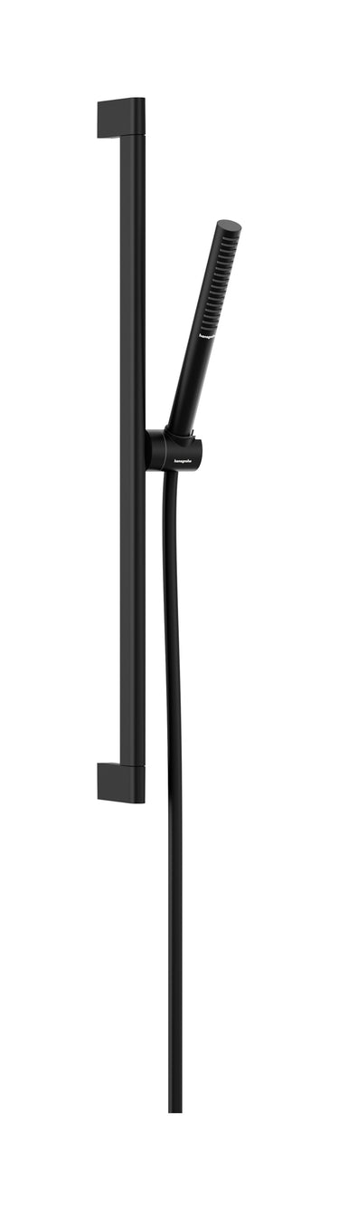 hansgrohe Pulsify S brusersæt 100 1jet EcoSmart bruserstang 65 cm mat sort - 1