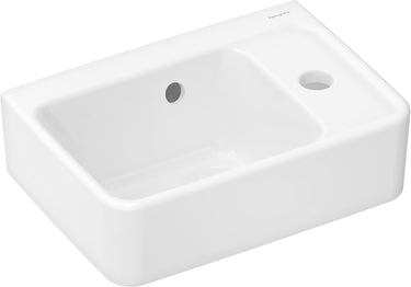 hansgrohe Xanuia Q håndvask 36x25cm m/hh m/overløb hvid - 1