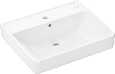 hansgrohe Xanuia Q bordmonteret håndvask 60x48cm m/hh m/overløb hvid - 1