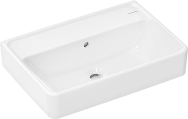 hansgrohe Xanuia Q håndvask Compact 55x37cm u/hh m/overløb hvid - 1