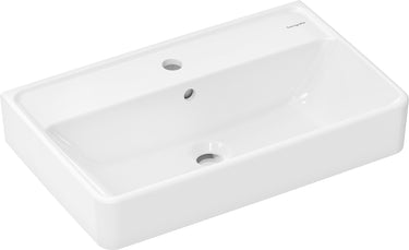 hansgrohe Xanuia Q håndvask Compact 60x37cm m/hh m/overløb hvid - 1
