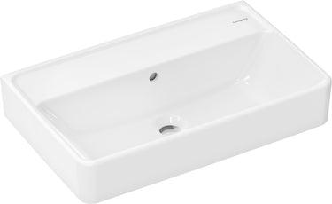 hansgrohe Xanuia Q håndvask Compact 60x37cm u/hh m/overløb hvid - 1