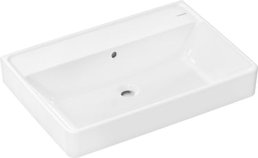 hansgrohe Xanuia Q bordmonteret håndvask 70x48cm u/hh m/overløb hvid - 1