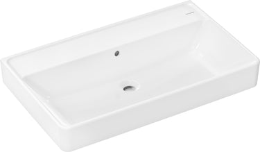 hansgrohe Xanuia Q bordmonteret håndvask 80x48cm u/hh m/overløb hvid - 1