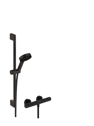 hansgrohe Pulsify Select S brusersystem 105 3jet 650mm/1,6m m/br.arr mat sort - 1