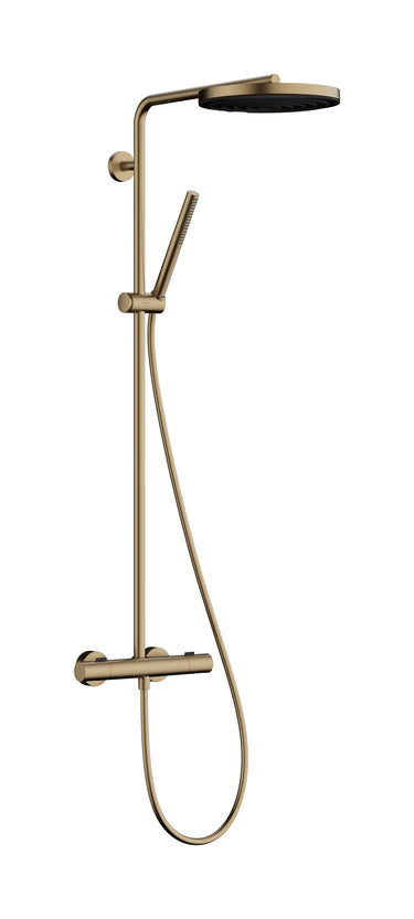 hansgrohe Pulsify S Puro termostatbatteri kunststof/metal ø260mm/1,6m sl m/hovedbr.arr børstet bronze - 1