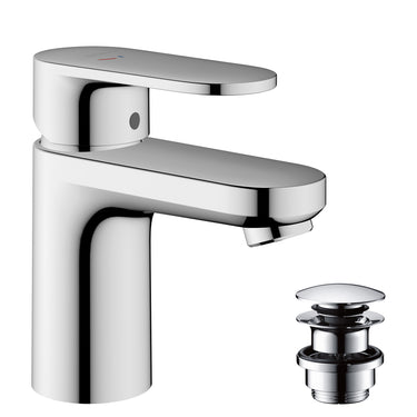 hansgrohe Vernis Blend 1-grebs håndvaskarmatur 70 CoolStart med push-open bundventil - 1