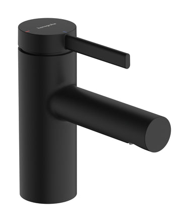 hansgrohe Zesis S 1-grebs håndvaskarmatur 70 CoolStart m/løft-op bundventil metal mat sort - 1