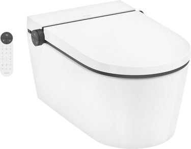 hansgrohe LavaPura Element S væghængt douchetoilet kompletsæt AquaHelix Flush, SmartClean, HygieneEffect - 1