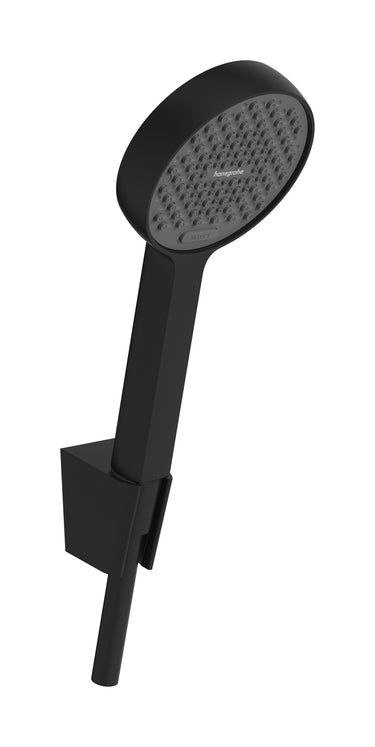 hansgrohe Activera Select S bruserholdersæt 95 2jet EcoSmart m/bruserslange 125cm mat sort - 1