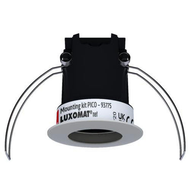Monteringssæt PICO hvid med aflastning til 2X KNX kabler eller 1X lav-spændingskabel max Ø8,5 mm - 1