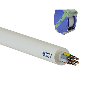 Installationskabel NOIKLX 90° Dca 7G2,5 Lysegrå QADDY 350 - 1